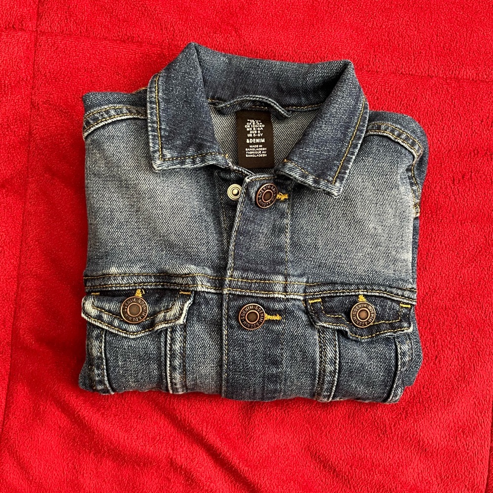 Boys blue Jean jacket - Picture 5 of 5